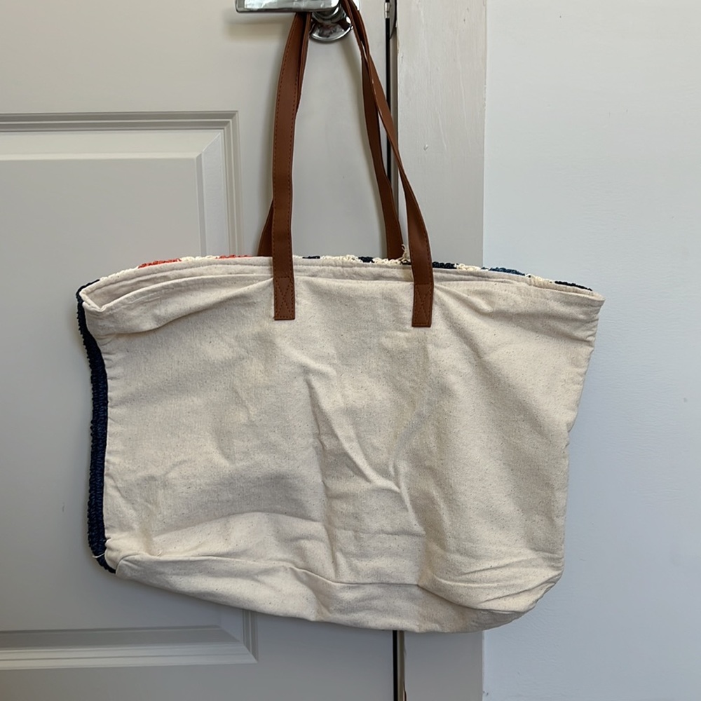 Rays for Days bag. Blue, orange & tan. NWT. - Picture 3 of 3